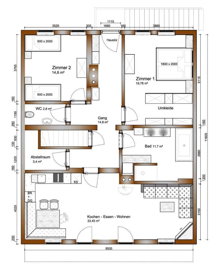 Ferienwohnung Ferien Am Sonnberg Unken Exterior foto